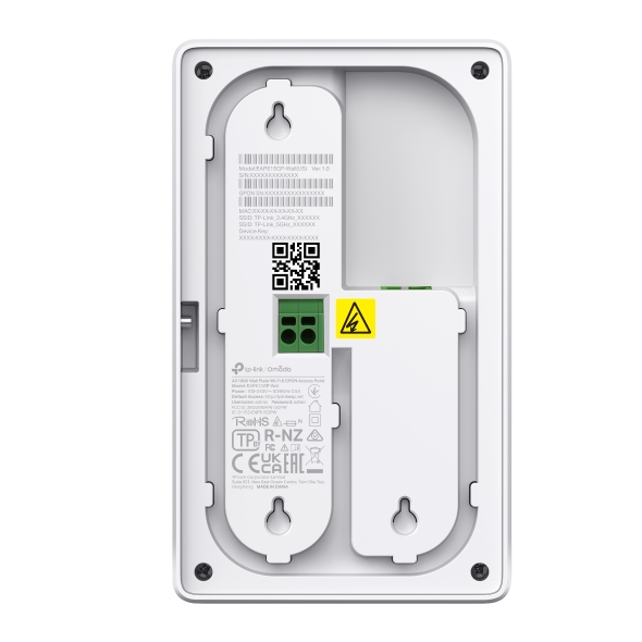 EAP615GP-Wall | Access Point Wi-Fi 6 GPON Dual Band AX1800 de Parede | TP-Link Brasil