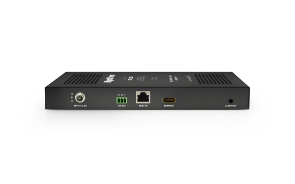 4K HDR 4:4:4 60Hz HDBaseT3.0 Receiver with USB Device Inputs, Audio De-embed & PoH 100m/328ft over Cat6 - WyreStorm