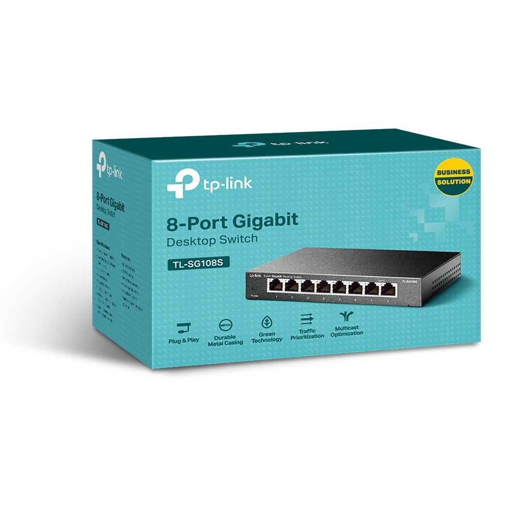 TL-SG108S | 8-Port Gigabit Desktop Switch | TP-Link United States