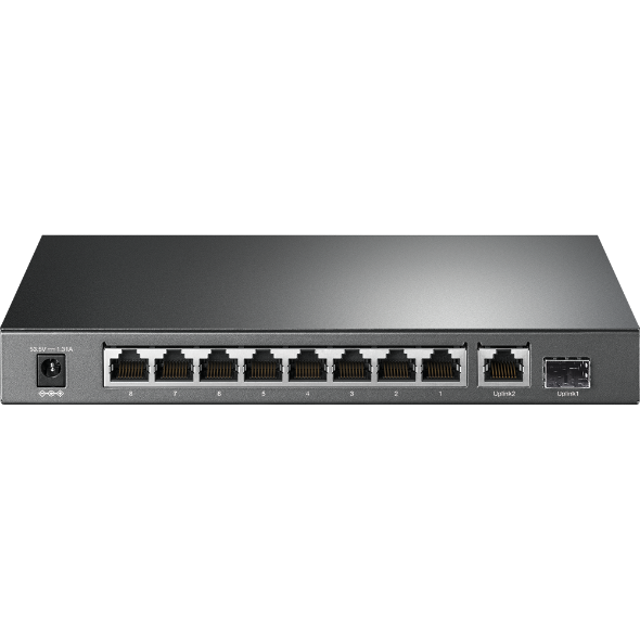TL-SG1210P | 10-Port Gigabit Desktop Switch with 8-Port PoE+ | TP-Link
