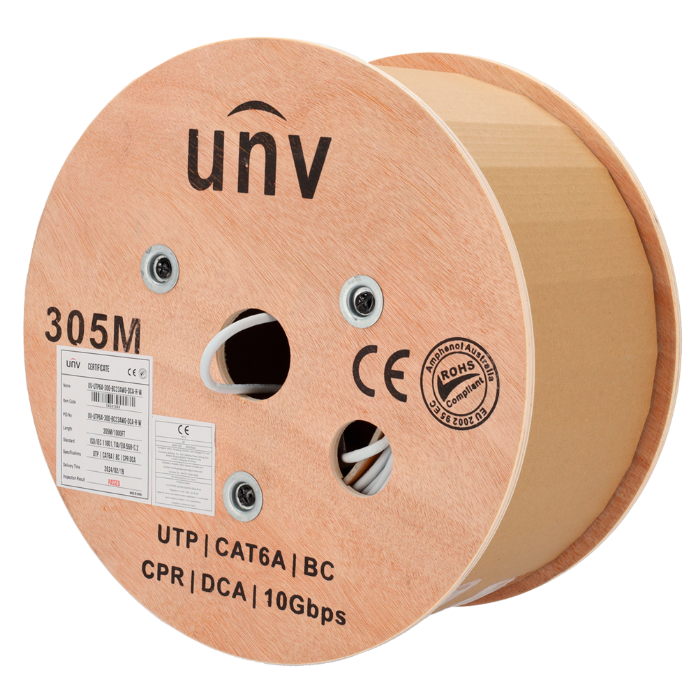 V-UV-UTP6A-300-BC23AWG-DCA-R-W image 1