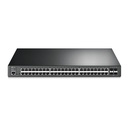 TL-SG3452P | JetStream 52-Port Gigabit L2+ Managed Switch with 48-Port PoE+