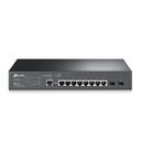 TL-SG3210 | JetStream 8-Port Gigabit L2 Managed Switch with 2 SFP Slots | Omada by TP-Link