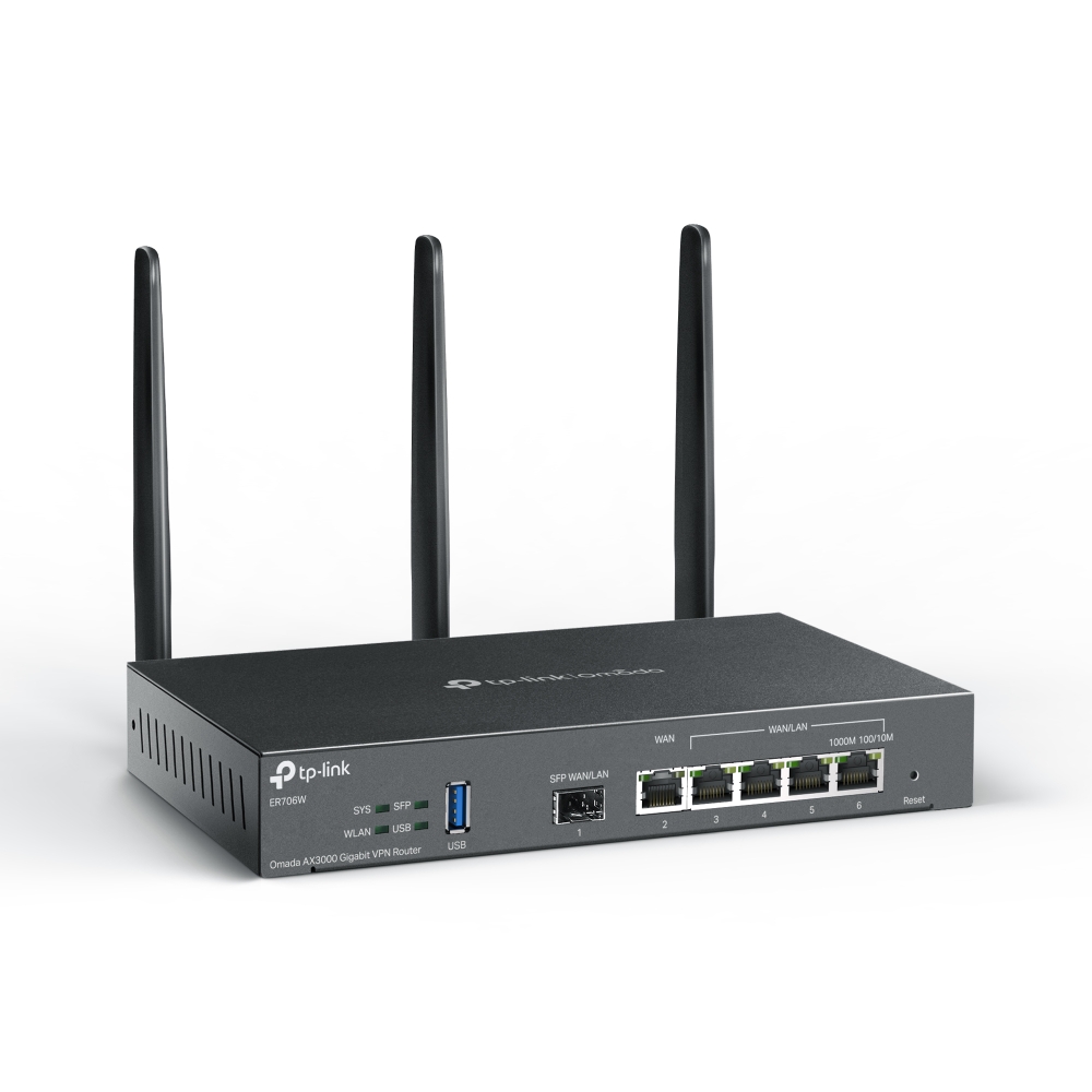 ER706W | Omada AX3000 Gigabit VPN Router | Omada by TP-Link