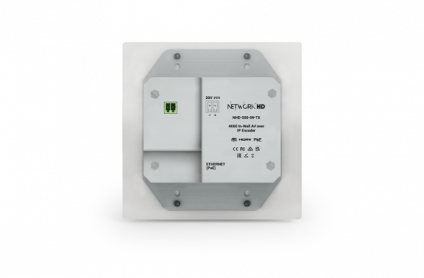 NetworkHD 500 Series 4K60 4:4:4 JPEG2000 In-Wall Encoder - WyreStorm