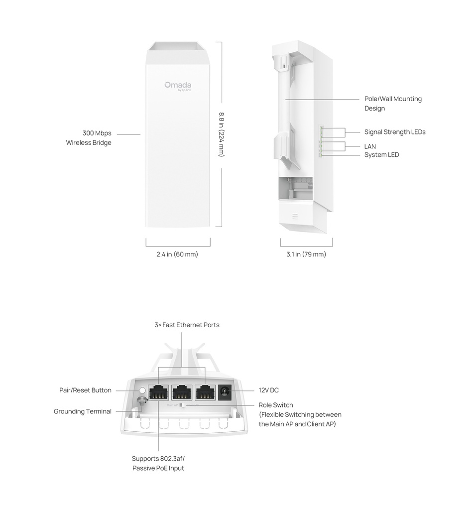 TP-Link official: EAP100-Bridge KIT #1 EAP100-Bridge_KIT_US_1.30_spotlight_Build_Features_20251028035722x.jpg