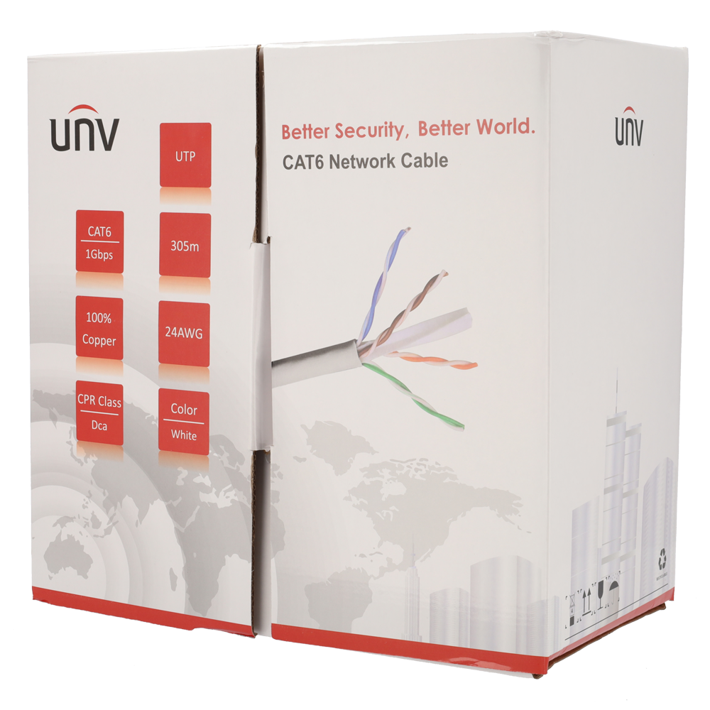 UV-UTP6-300-BC24AWG-DCA-B-W - Vista 3