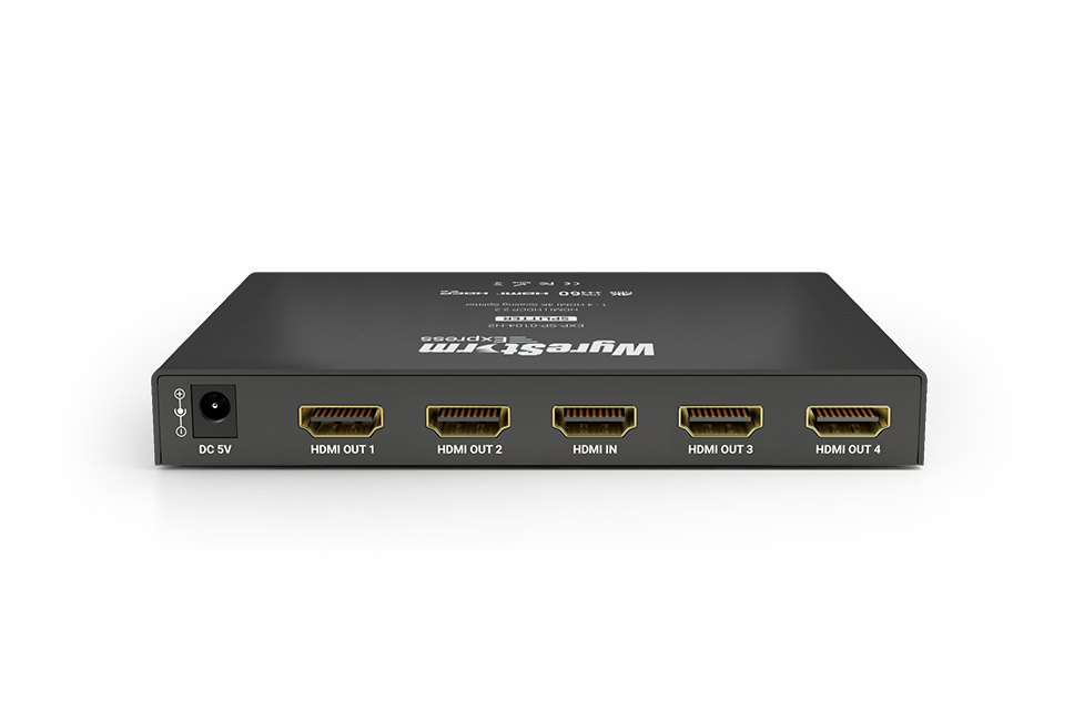 WyreStorm Essentials 4K60 1:4 Scaling HDMI Splitter - WyreStorm