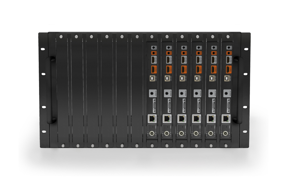 6U/12 Slot Rack Mount for NetworkHD 100/250/400/500/600 Series - WyreStorm