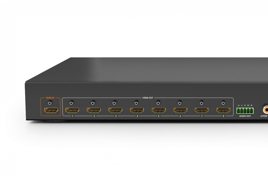 4K60 1:8 Scaling HDMI Splitter - WyreStorm
