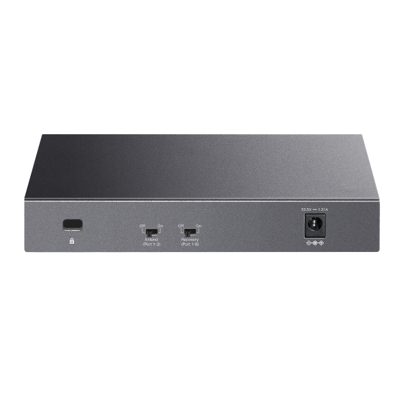 TP-Link LS108GP | 8-Port Gigabit Desktop Switch with 8-Port PoE+