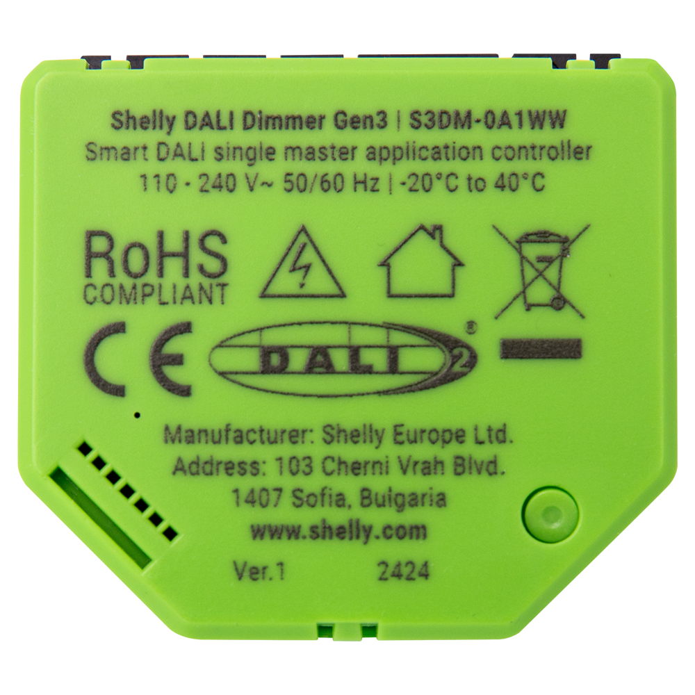 V-SH-DALI-DIMMER-GEN3 image 2