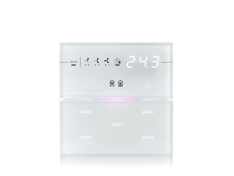 9025 – CAPACITIVE KNX THERMOSTAT/HUMIDISTAT - Eelectron