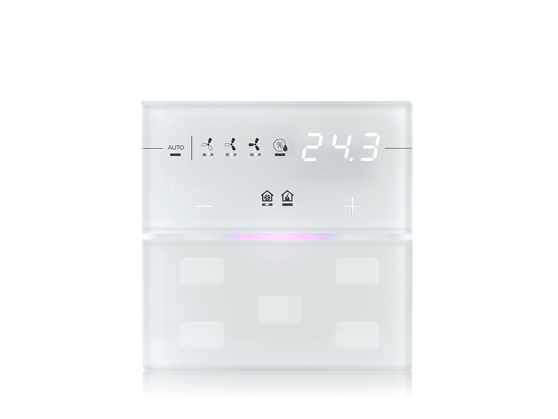 9025 – CAPACITIVE KNX THERMOSTAT/HUMIDISTAT - Eelectron