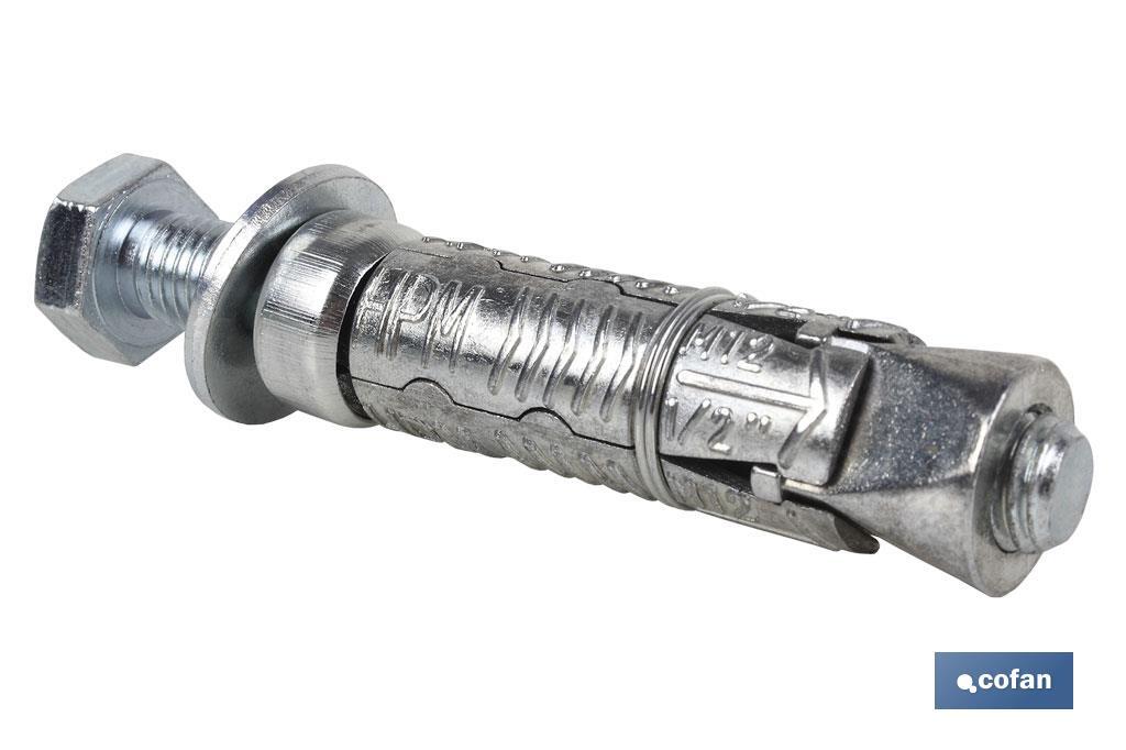[CF-07850850] ANCLAJE ZAMAK HPM M-8x50 CON TORNILLO 8.8