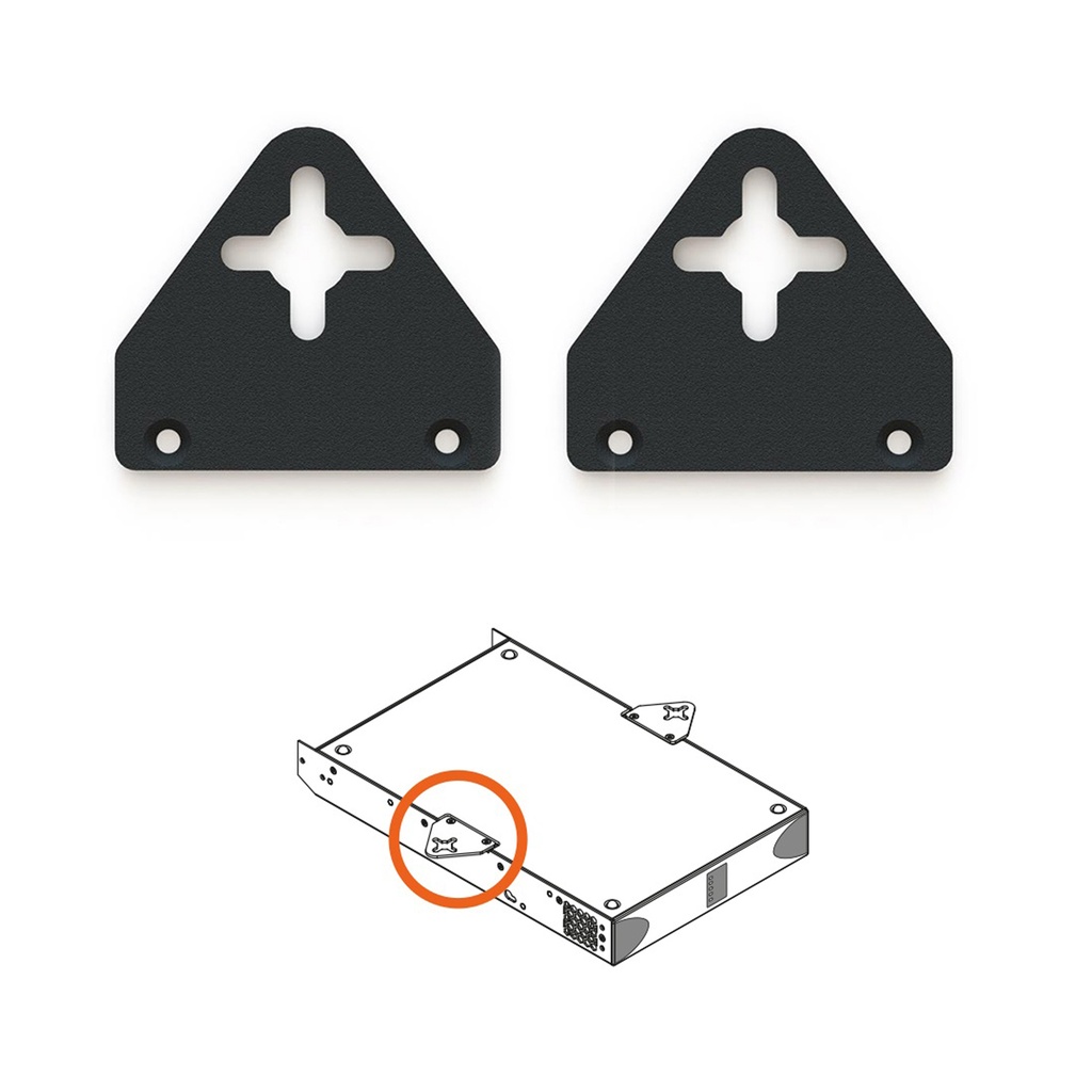 [BL-MCH-888-003] WALL MOUNTIG HALF RACK KIT