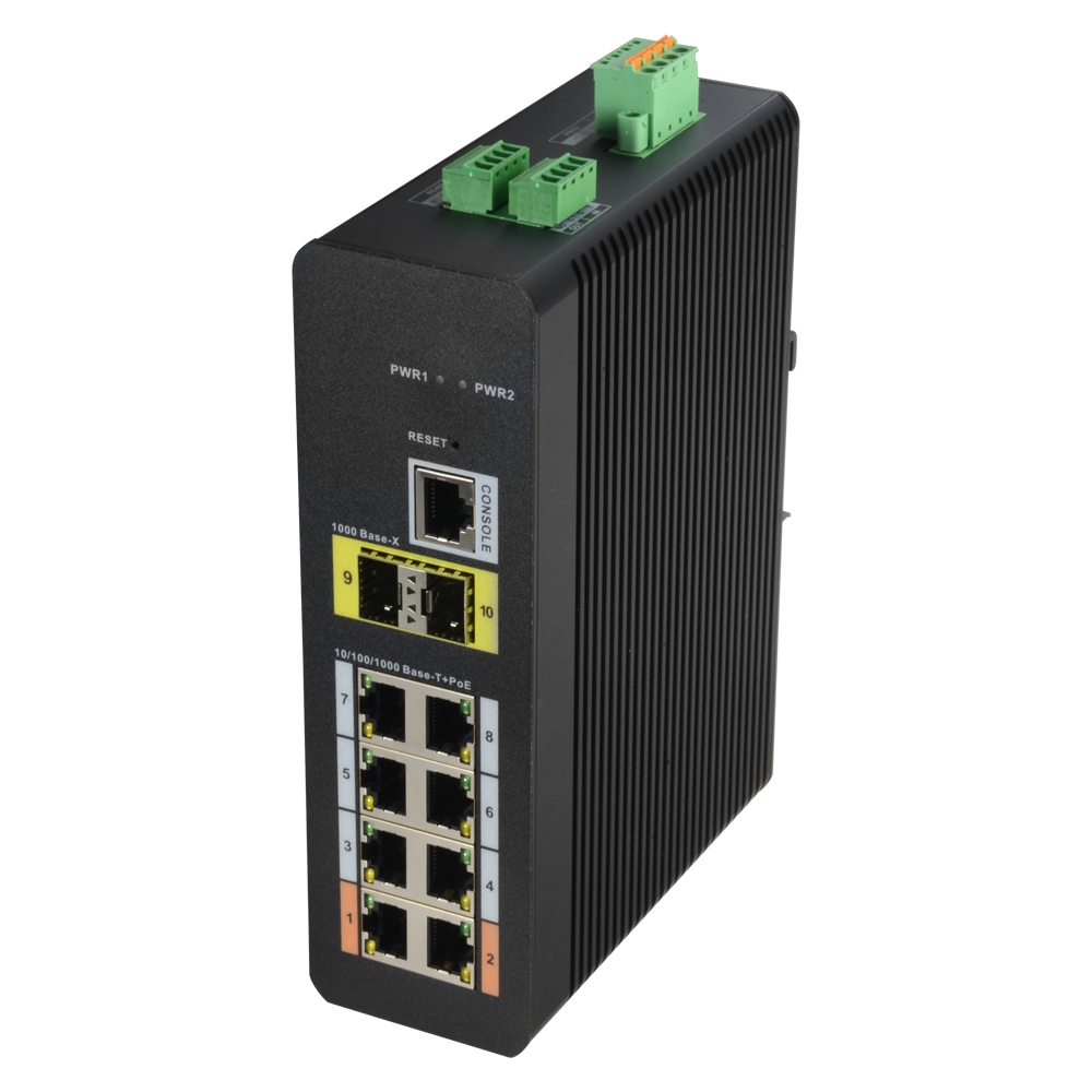 [V-XS-SW1008HIPOE-MGF-120-DIN] XS-SW1008HIPOE-MGF-120-DIN