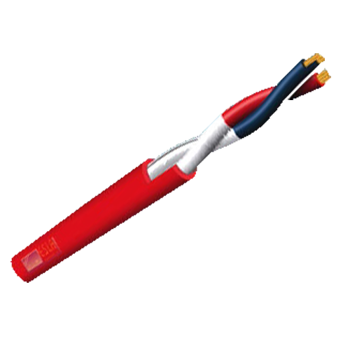 FRC15-100-C   BOBINA DE CABLE TRENZADO APANTALLADORESISTENTE AL FUEGO 90' CR1ROLLO DE 100 METROSCONDUCTOR COBRE 2X1.5MM2CERTIFICADO CPR CCA -1SB, A1, D1CERTIFICADO EN 50575RESISTENCIA 13.9 ?/KM