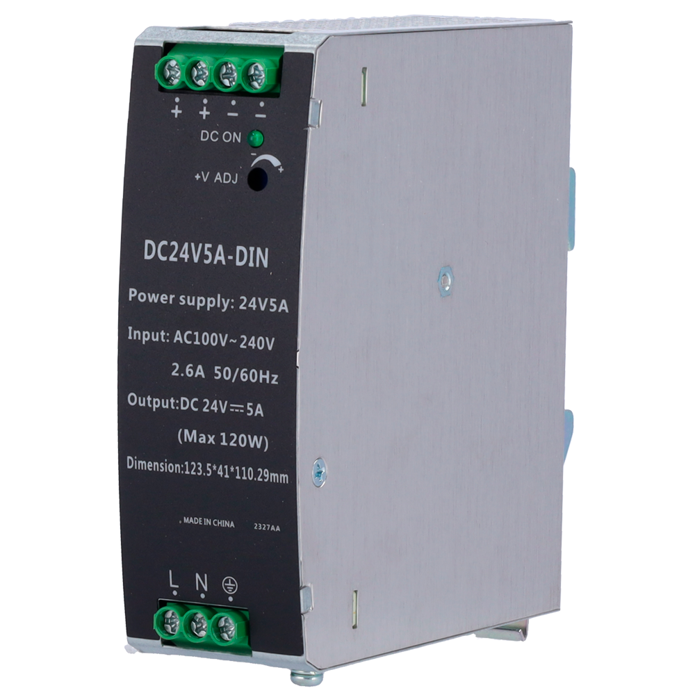 [V-DC24V5A-DIN] DC24V5A-DIN 