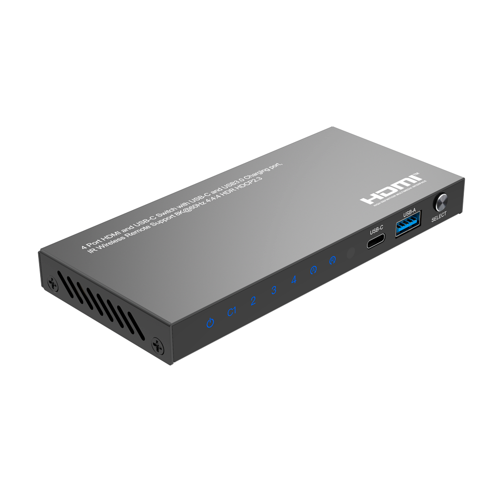 [V-HDMI-SW-4x1-8K60] HDMI-SW-4x1-8K60