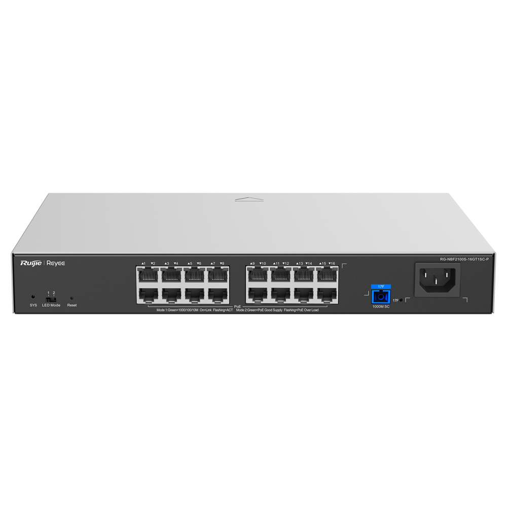 [V-RG-NBF2100S-16GT1SC-P] RG-NBF2100S-16GT1SC-P