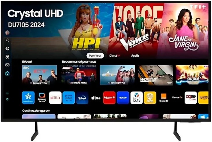TV SAMSUNG 55" TU55DU7105