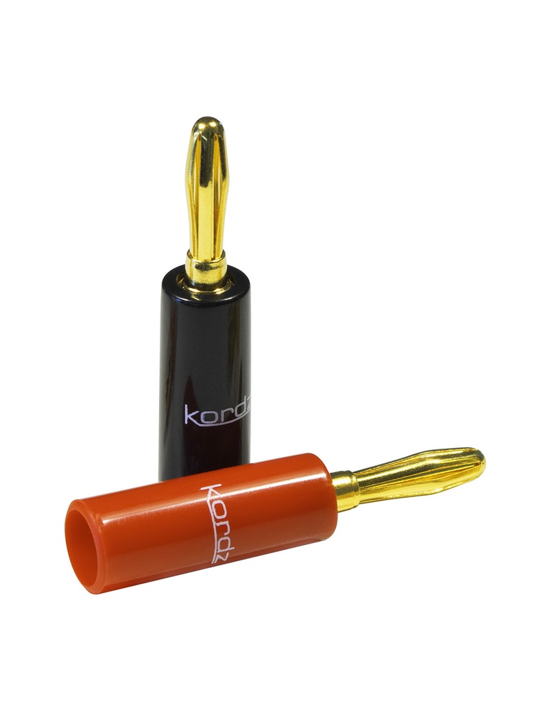 [SP-BANANA PLUG NEGRO] KORDZ ONE Banana Plug NEGRO