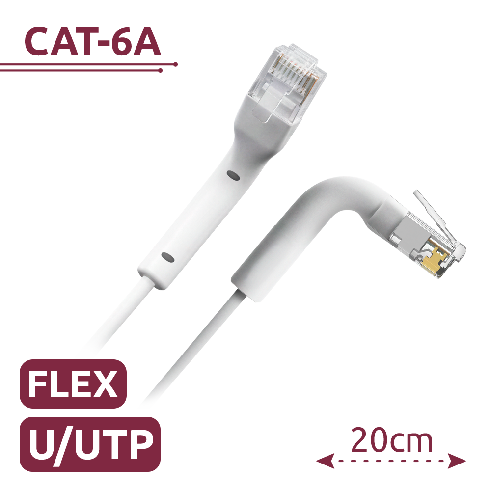 [V-UTP6A-FLEX-02W] UTP6A-FLEX-02W