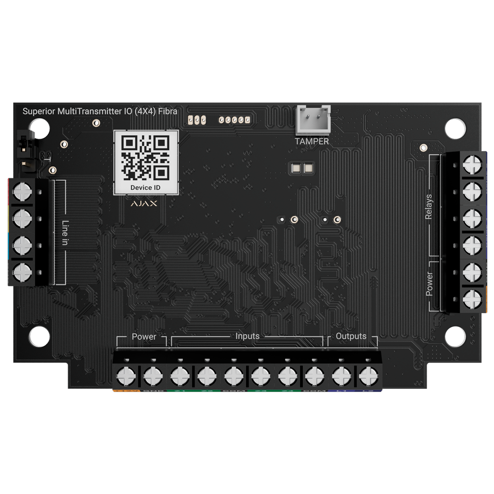 [V-FIBRA-MULTITRANSMITTER-IO4X4] FIBRA-MULTITRANSMITTER-IO4X4