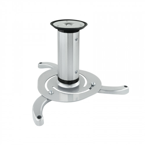 [M-45418] TooQ SOPORTE UNIVERSAL DE TECHO GIRATORIO 360º PARA PROYECTOR PLATA