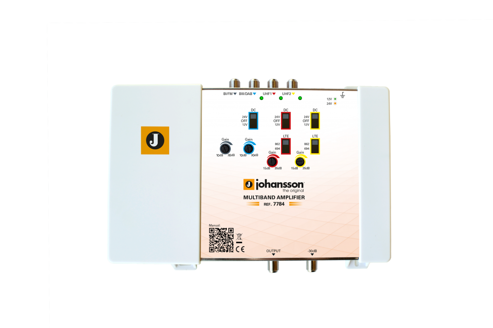 [ECO-7784] Multiband Distribution amplifier 4 inputs