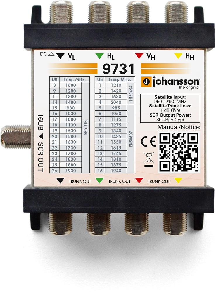 DSCR Multiswitch 1 output