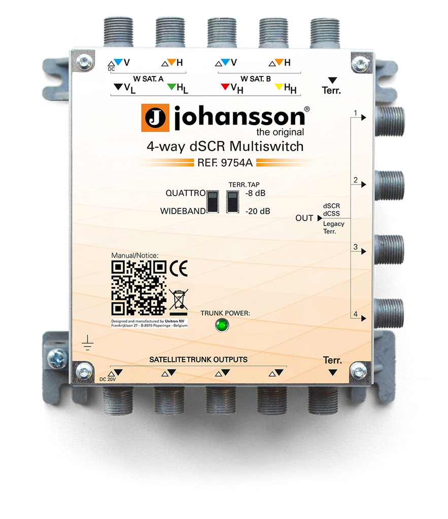 Digital SCR Multiswitch 4 outputs