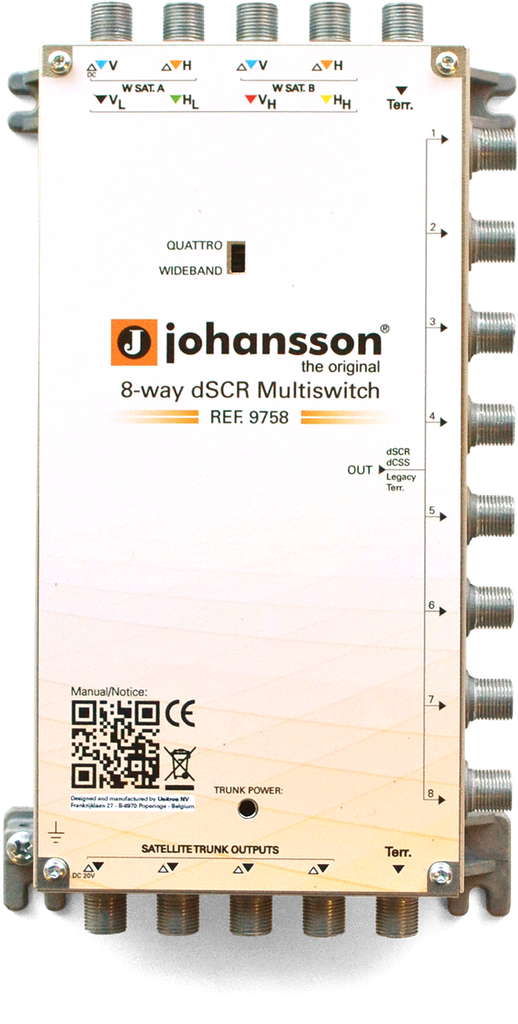 Digital SCR Multiswitch 8 outputs
