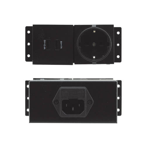 [M-1328883] MÓDULOS ZÓCALOS DE ALIMENTACIÓN PARA TBUS TS-POWER-SOCKET TS-2UC/DE KRAMER