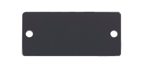 [M-940932] Kramer Electronics W-BLANK(B) placa de pared y cubierta de interruptor Negro