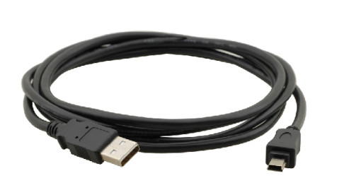 Kramer Electronics USB-A (M) to USB Mini-B 5-pin (M) 2.0, 1.8m cable USB 1,8 m USB 2.0 USB A Mini-USB B Negro