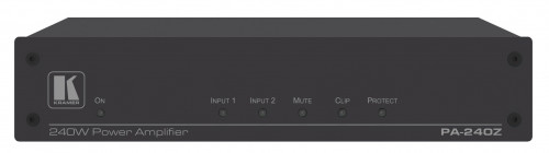 [M-937792] Kramer Electronics PA-240Z amplificador de audio 2.0 canales Rendimiento/fase Negro