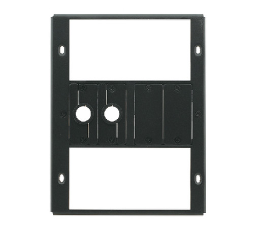 [M-937531] KRAMER PLACA DE INSERCION TBUS-1A CON ESPACIO PARA 4 ALIMENTACION 220VCA, 2 PASA CABLES, 2 WALL PLATE DE INSERCION SIMPLES (T1AF-44)