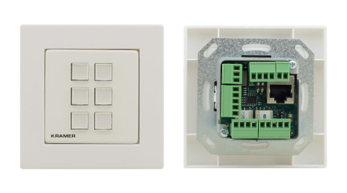 [M-1371401] Kramer Electronics RC-306/EU-80/86(W) módulo digital y analógico i / o