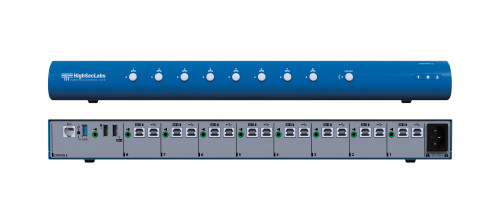 [M-1360197] Kramer Electronics SM80NU-3 interruptor KVM Azul