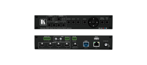 [M-1359983] Kramer Electronics MV-4X Matriz de conmutación AV 12 W