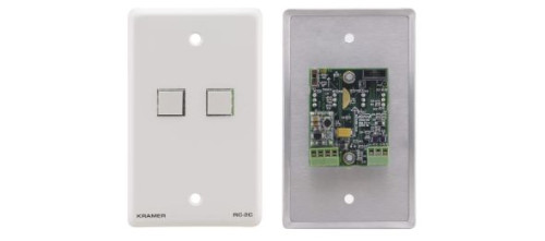 [M-1358323] KRAMER CONTROL WALL PLATE – RS-232 & IR CONTROLLER - RC-2C/EU(W)-86 (85-70842290)