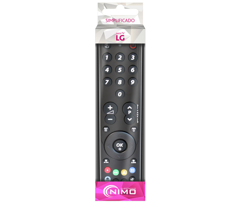 [MOL-MAN3056] MAN3056 - Mando de sustitución directa para TVs LG