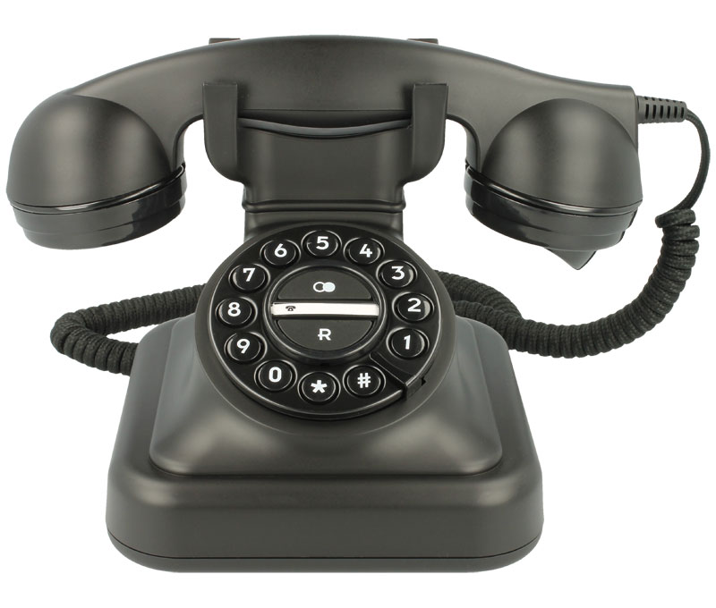 TELF038 - Teléfono réplica de diseño retro Graham