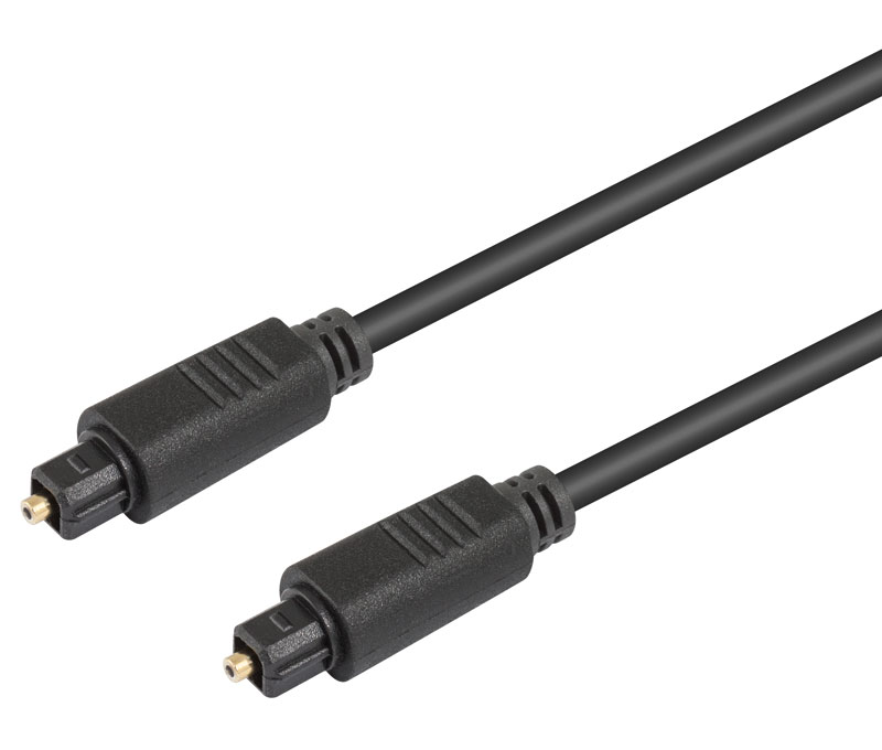 WIR513 - Conexión Fibra óptica 5.0mm, Audio Toslink macho - macho