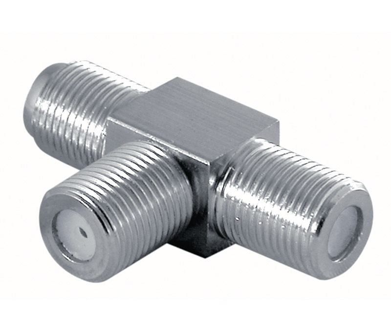 CON129 - Adaptador triple F hembra