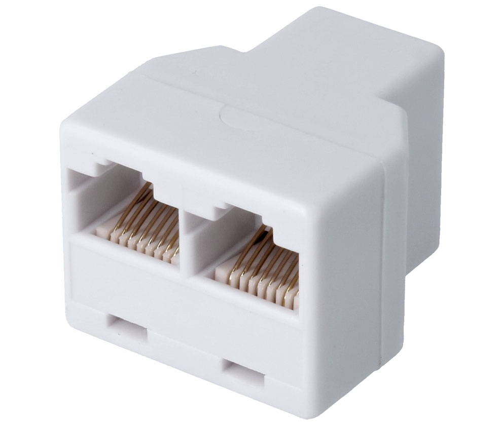 [MOL-CON079] CON079 - Adaptador RJ45 hembra a 2 hembras