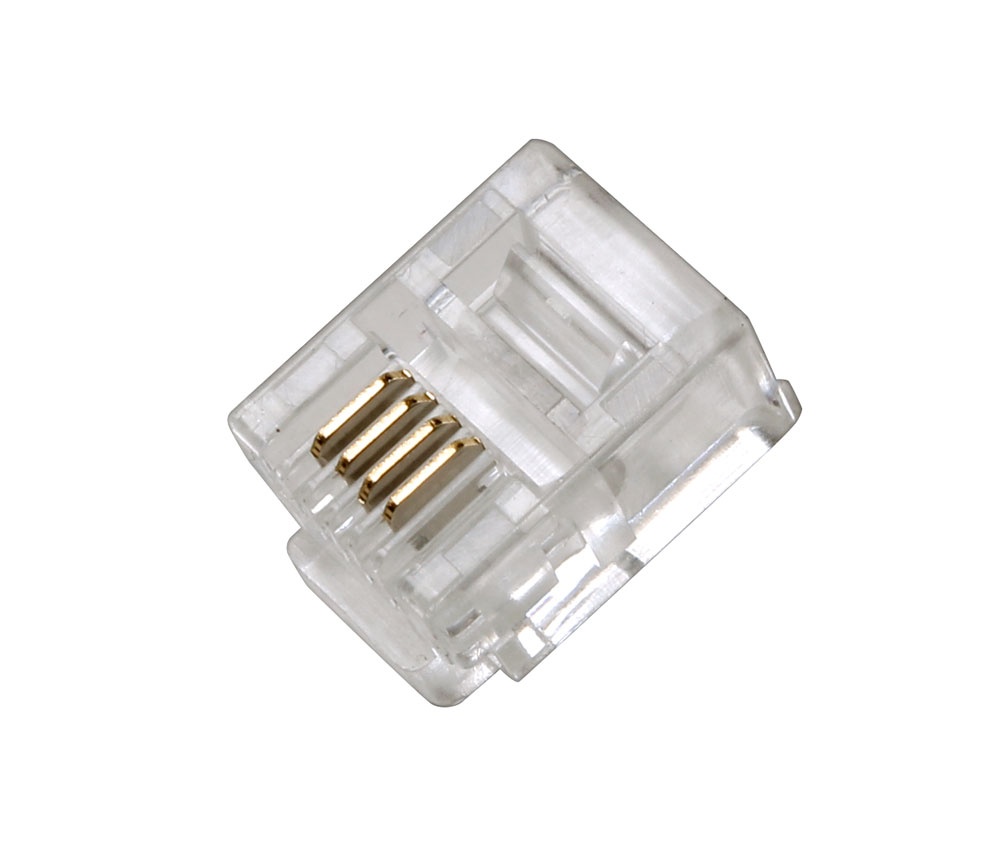 CON041 - Conector aéreo modular telefónico RJ11
