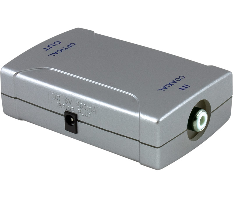 [MOL-ACTV076] ACTV076 - Convertidor de señal coaxial digital a óptica digital